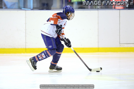 2014-12-07 Hockey Milano Rossoblu U12-Real Torino 0607 Simone Lodolo
